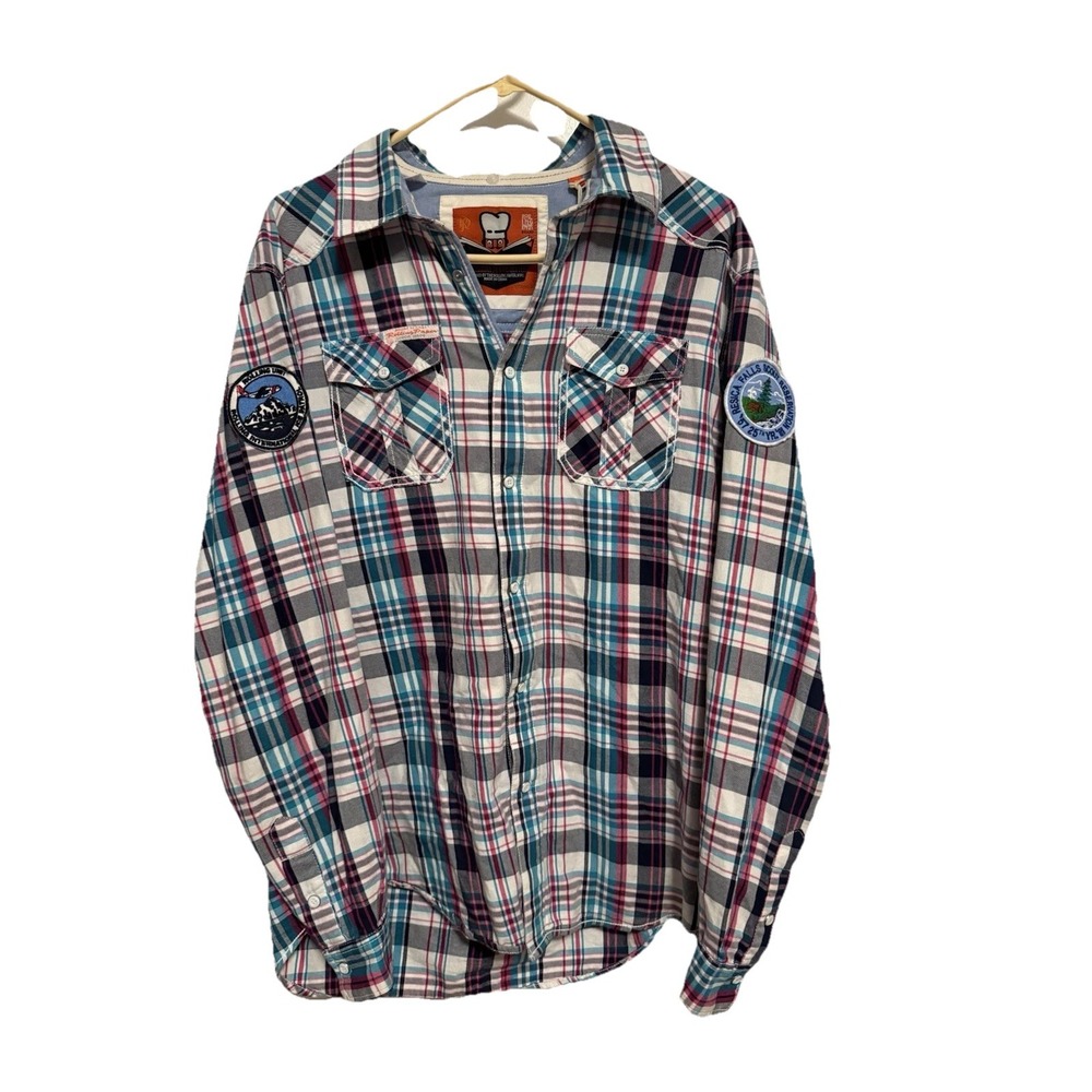 Men's Plaid Rolling Papers Flannel‎